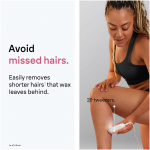 Braun Epilator Silk·épil 3 med sladd, Långvarigt Slät Hud, 3-031, Rosa