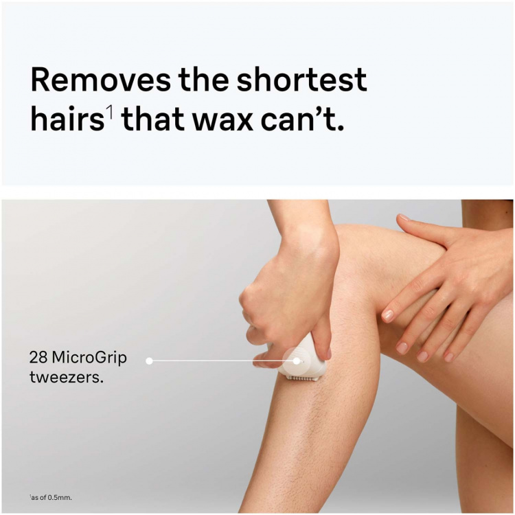 Braun Epilator Silk·épil 5, Wet & Dry, Enkel Hårborttagning, Långvarigt Slät Hud, 5-011, Flamingo