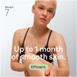 Braun Epilator Silk·épil 7, Wet & Dry, Långvarigt Slät Hud, 7-041, Silver