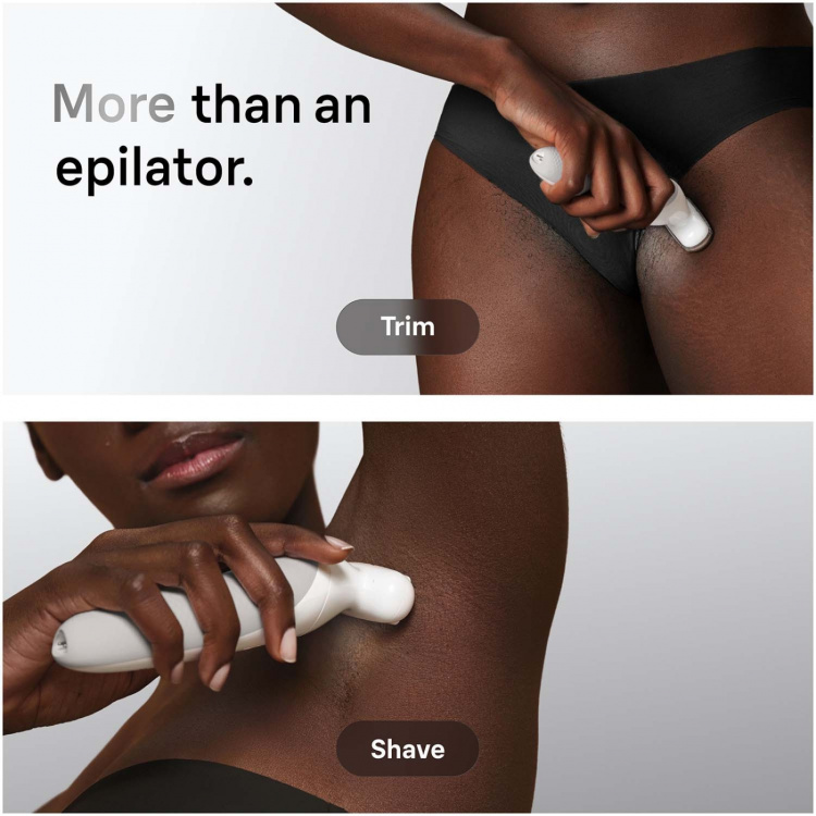 Braun Epilator Silk·épil 9 Wet & Dry, Långvarigt Slät Hud, 9-030, Silver