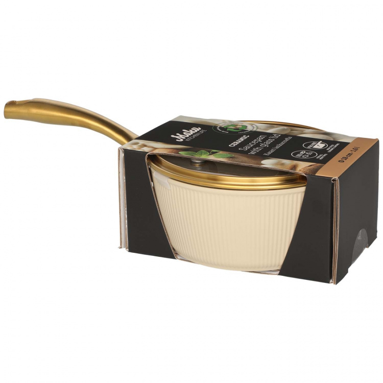 Maku Kastrull Maku med glaslock 18 cm 1,6 L