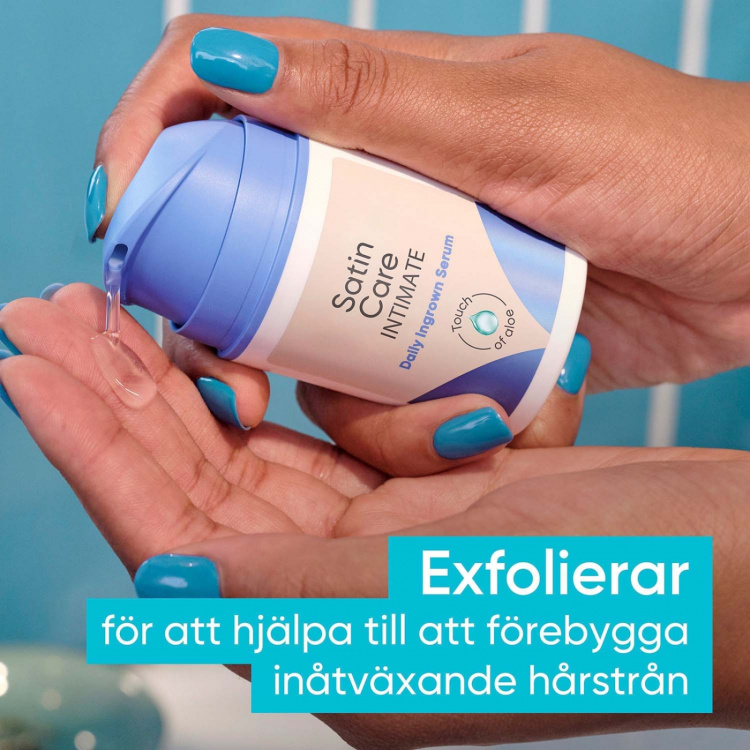 Gillette Venus Satin Care Intimate Dagligt Serum för Inåtväxande Hår i Intimområdet, 50 ml