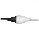 LogiLink Förlängningskabel Jordad Inomhus Vit 10m