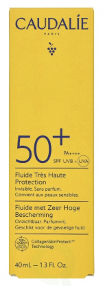 Caudalie Vinosun Protect Very High Protection Face Fluid 40 ml