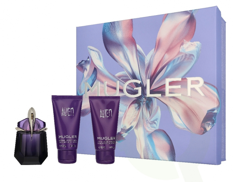 Thierry Mugler Alien Giftset 130 ml Edp Spray 30ml/Body Lotion 50ml/Shower Gel 50ml