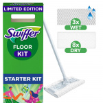 Swiffer Duster kit 1st Rengöringsmopp +8st torra+3st fuktiga 