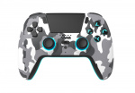 Freaks and Geeks Wireless Bluetooth Controller for PS5- LED - White Camo