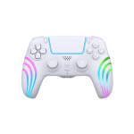 Deep Explorer Wireless RGB Pro controller - Wave W - PS5 (White)