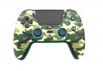 Freaks and Geeks Wireless Bluetooth Controller for PS5- LED - Green Camo