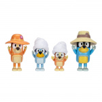 Bluey Figures 4-pack – Family Tent Trip (90267)