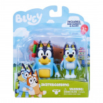 Bluey S3 Figure 2-Pack - Skateboarding