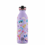 24Bottles Urban Bottle - Music Friends - Lilla - 500 ml