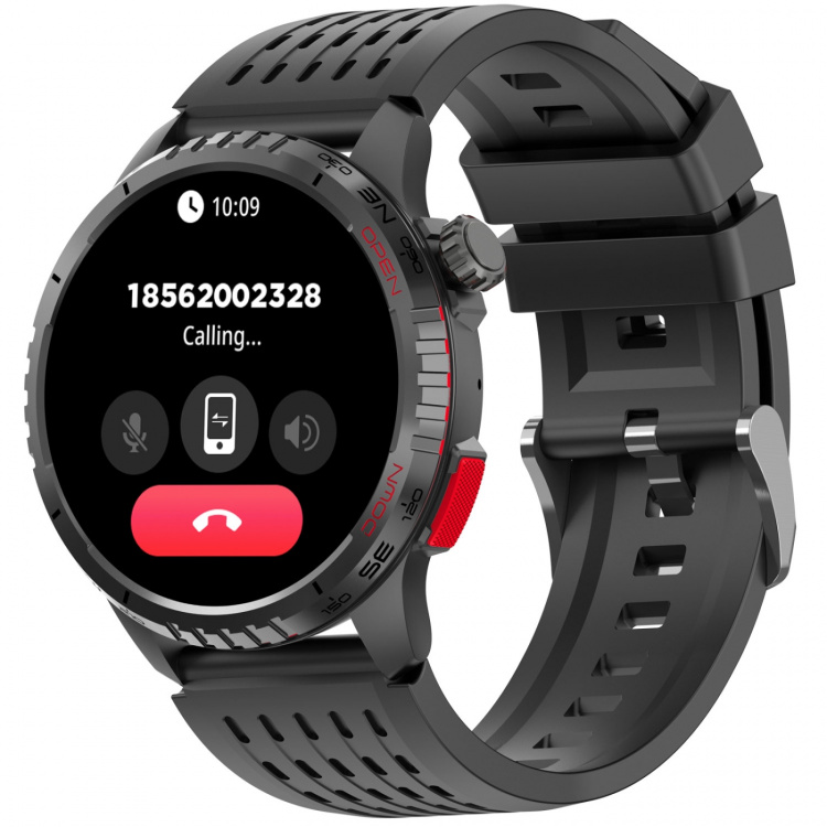 Denver SmartWatch GPS AMOLED Hälsokoll SWG-345B Svart