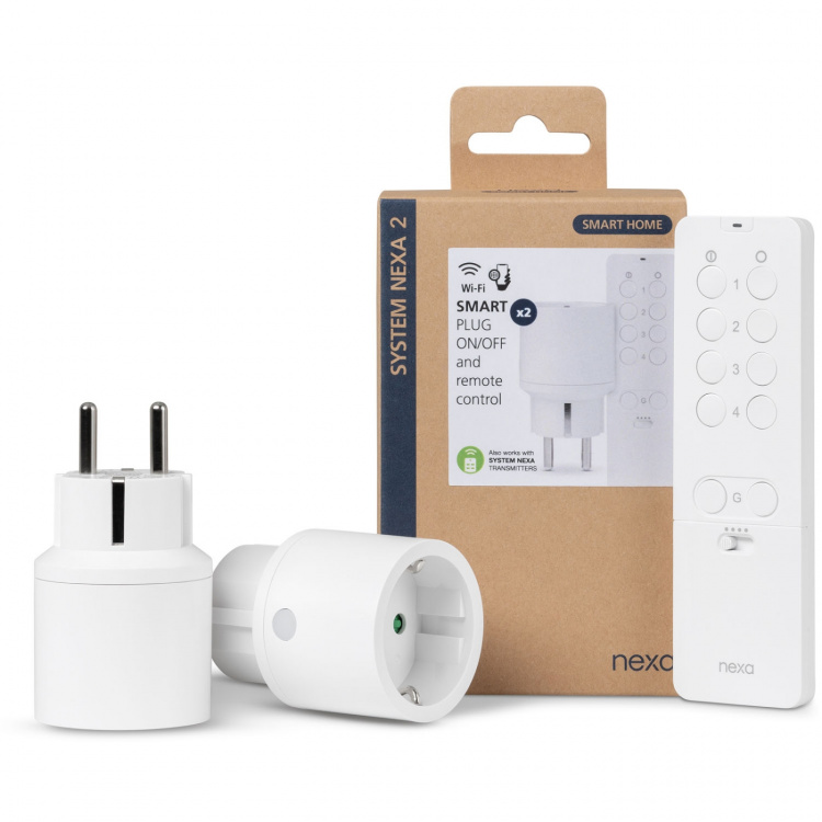 Nexa MYCT-2401 + 2 x WPR01 Smart pack On/Off System Nexa 2 WiFi/433