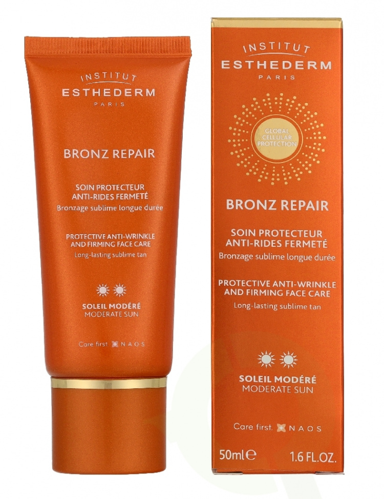 Institut Esthederm Esthederm Bronz Repair Protective Face Care - Moderate 50 ml Anti-Wrinkle And Firming
