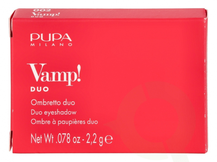 Pupa Milano Pupa Vamp! Compact Duo Eyeshadow 2.2 g #002 Pink Earth
