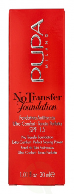 Pupa Milano Pupa No Transfer Foundation SPF15 30 ml #04 Deep Beige