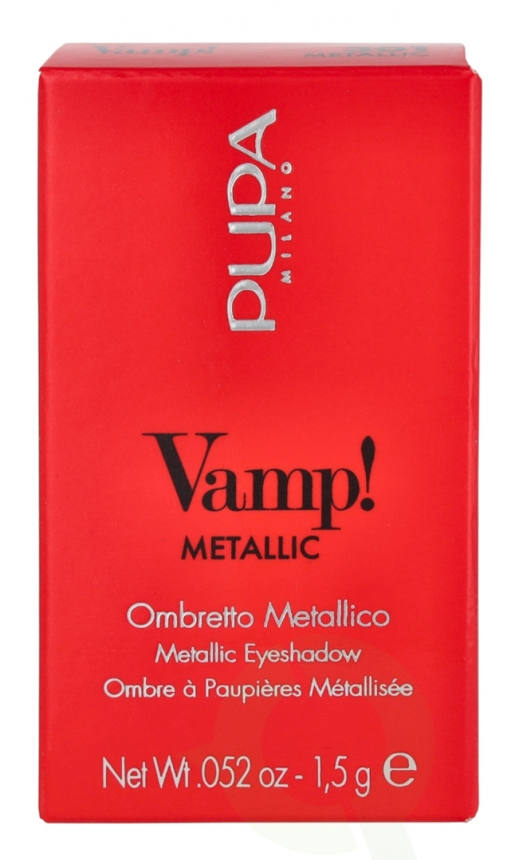 Pupa Milano Pupa Vamp! Metallic Eyeshadow 1.5 g #301 Frozen Black