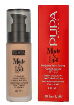 Pupa Milano Pupa Made To Last Total Comfort Foundation SPF10 30 ml #055 Cinnamon Beige