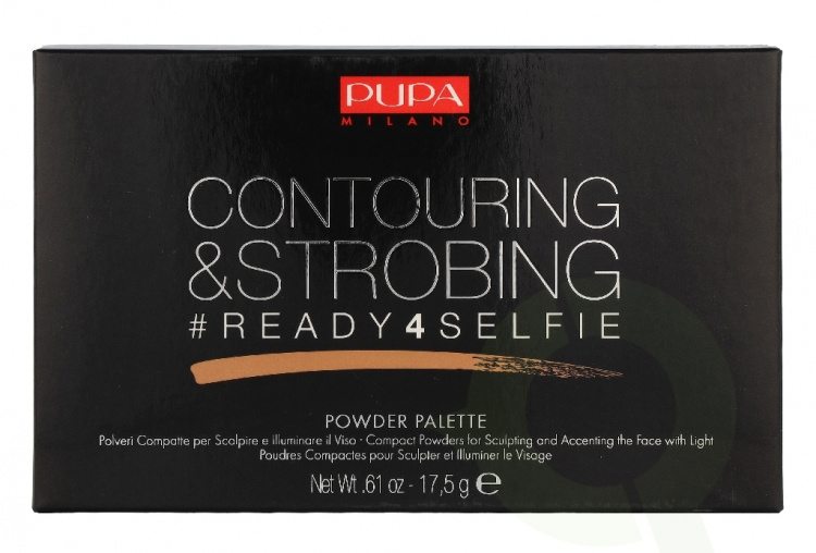 Pupa Milano Pupa Contouring & Strobing Powder Palette 17.5 g #003 Dark Skin