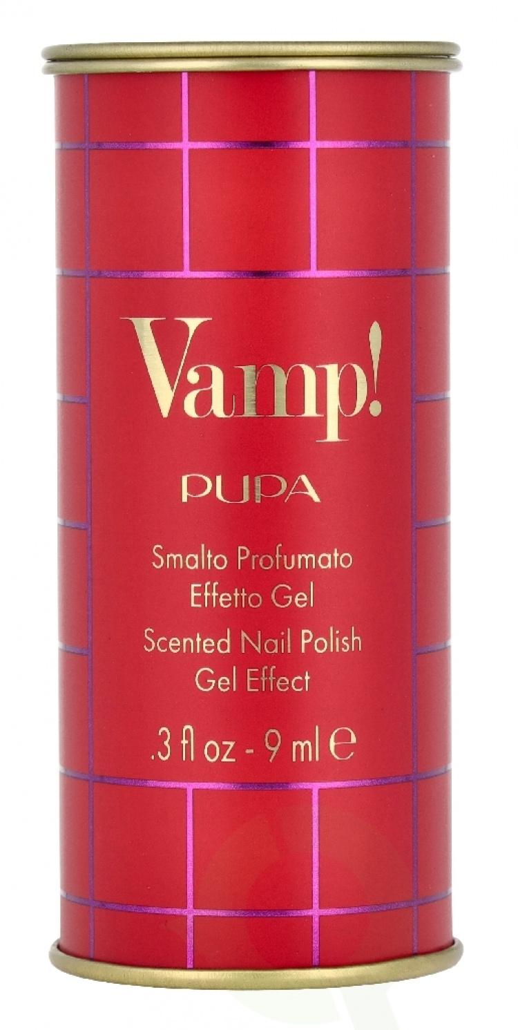 Pupa Milano Pupa Vamp! Scented Nail Polish Gel Effect 9 ml #221 Infinite Burgundy