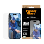 PanzerGlass Screen Protector iPhone 17 Pro/Classic Fit w. EasyAligner