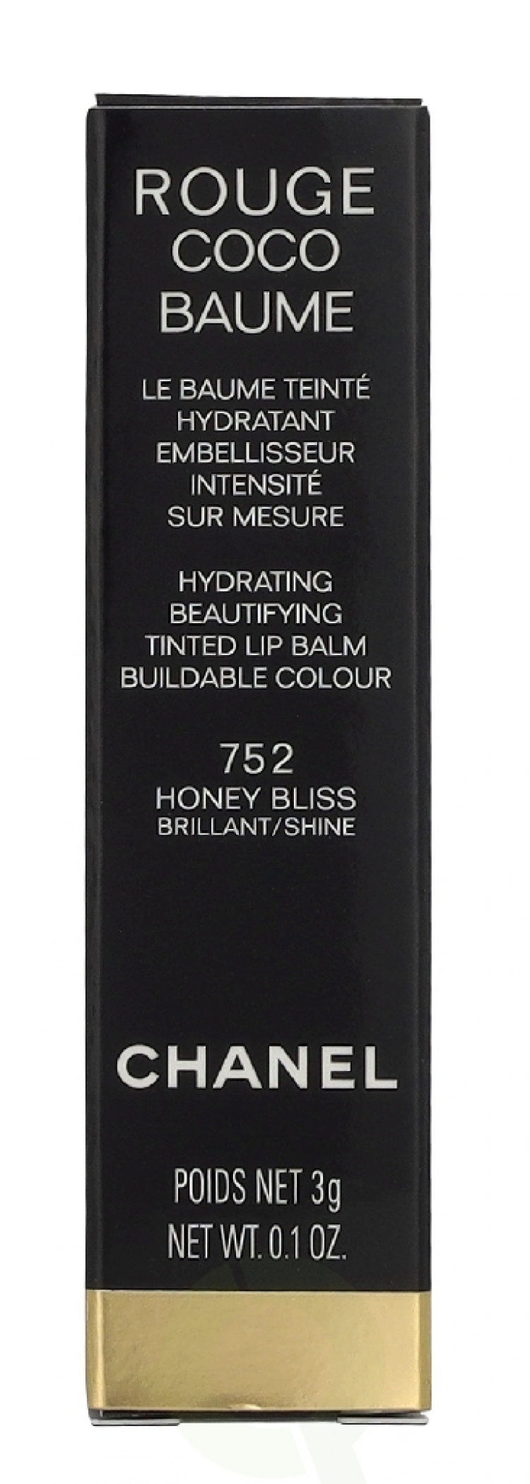 Chanel Rouge Coco Hydrating Beautifying Tinted Lip Balm 3 g #752 Honey Bliss