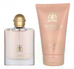Trussardi Delicate Rose Giftset 150 ml Edt Spray 50ml/Body Lotion 100ml