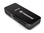 Transcend RDF5 USB 3.1 Memory Card Reader, Black