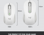 Logitech Signature M650 Wireless Mouse, White