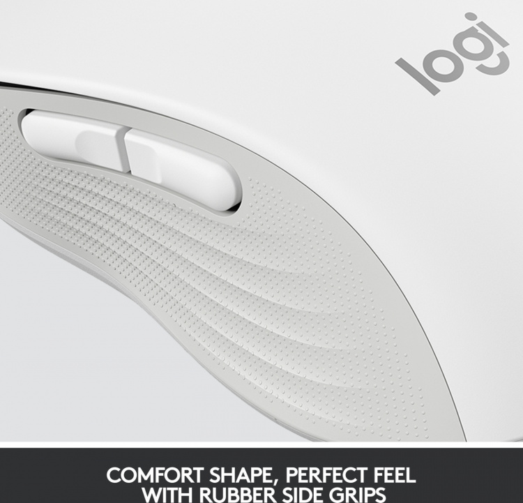 Logitech Signature M650 Wireless Mouse, White