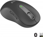 Logitech Signature M650 L LEFT Wireless Mouse, Black