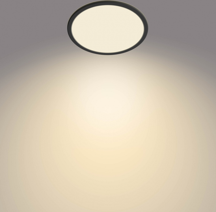 Philips Philips, round, black, 1300 lm, 2700K The