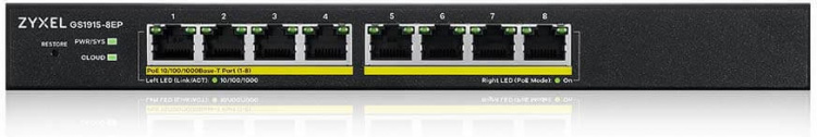 ZyXEL GS1915-8EP - 8-port switch