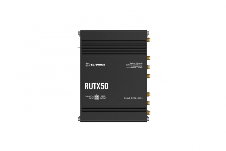 Teltonika RUTX50 5G/4G/3G Modem and Wi-Fi Router