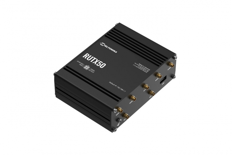 Teltonika RUTX50 5G/4G/3G Modem and Wi-Fi Router