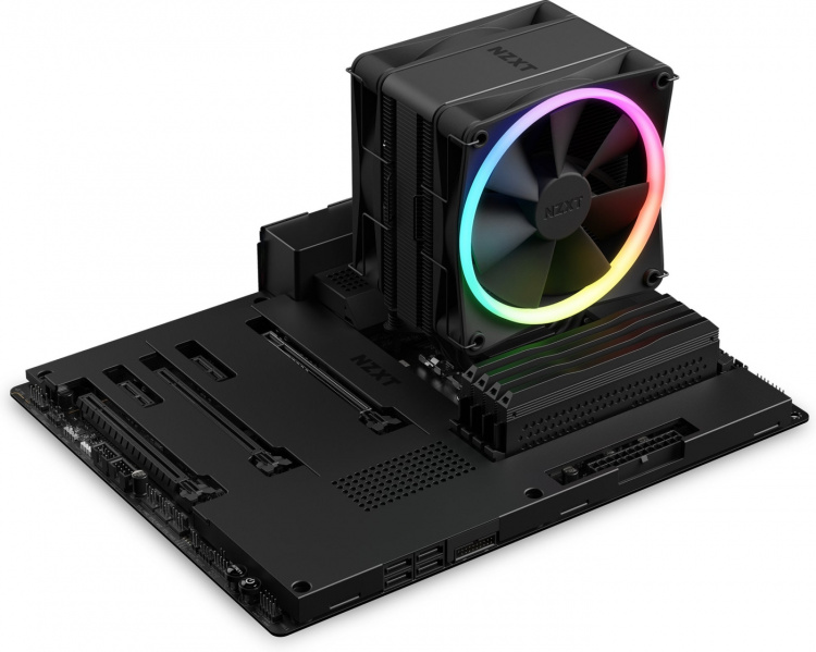 NZXT T120 RGB CPU Cooler, Black