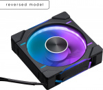 Phanteks D30-120 Reversed Airflow D-RGB PWM Fan, Black, 120 mm