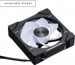 Phanteks D30-120 Reversed Airflow D-RGB PWM Fan, Black, 120 mm