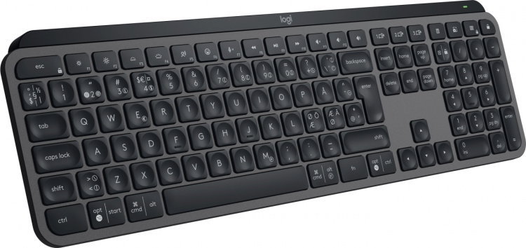 Logitech MX Keys S Keyboard, Graphite Gray