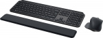 Logitech MX Keys S Combo Keyboard and Mouse with Wrist Rest, Graphite Gray