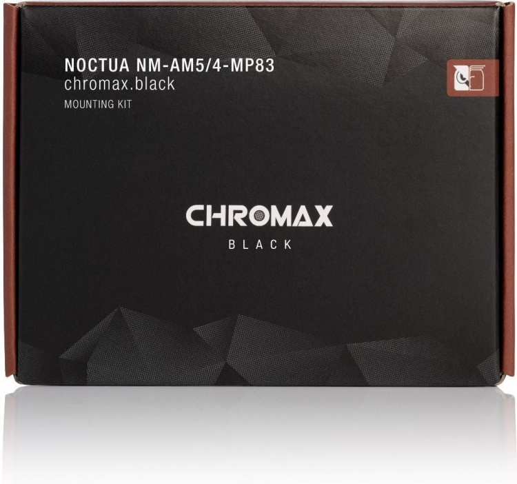 Noctua NM-AM5/4-MP83 chromax.black mounting kit for CPU coolers, black