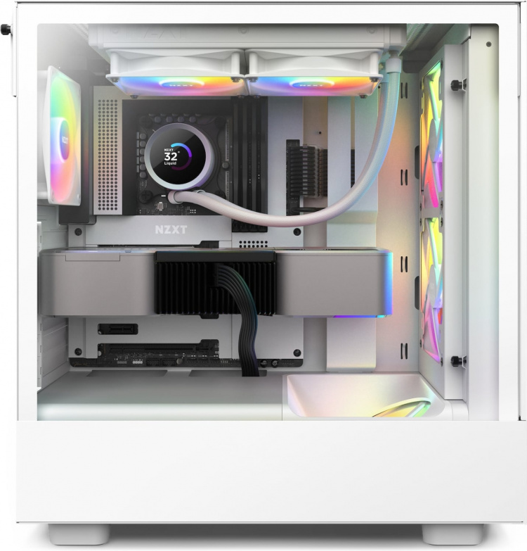 NZXT Kraken 240 RGB Liquid Cooling System, White