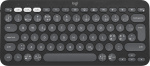 Logitech Pebble Keys 2 K380s Keyboard, Gray