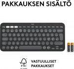 Logitech Pebble Keys 2 K380s Keyboard, Gray