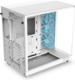 NZXT H6 Flow ATX Case with Panoramic Window, Black