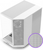 NZXT H6 Flow ATX Case with Panoramic Window, Black