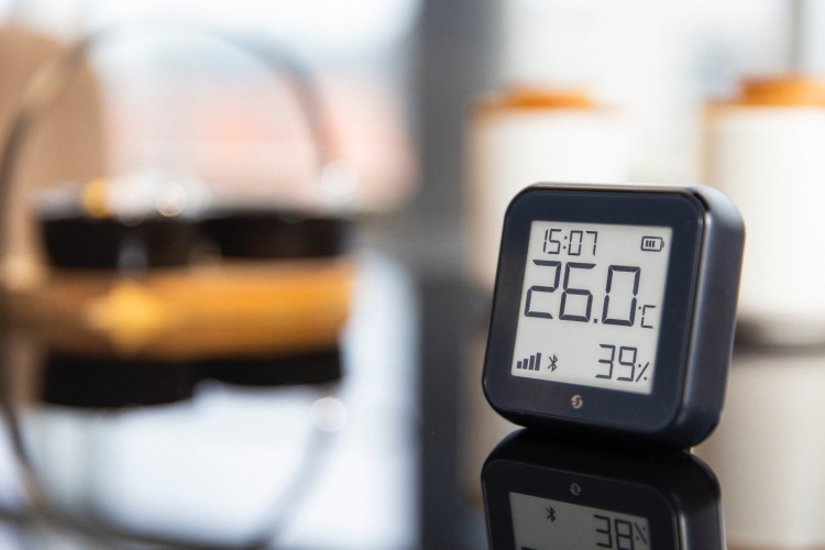 Shelly H&T Gen3 Humidity and Temperature Sensor, Black