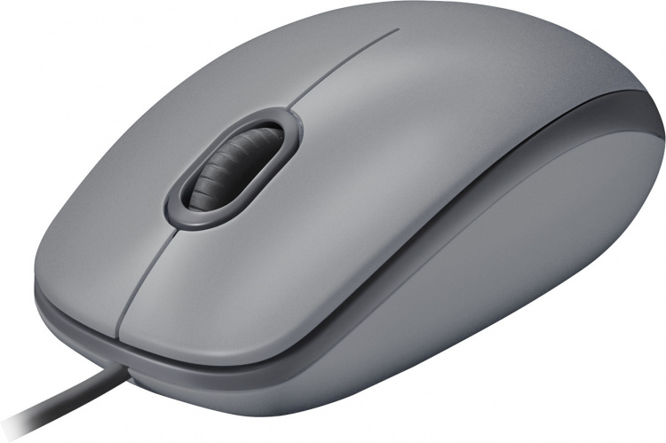 Logitech M110 Silent Mouse, Gray