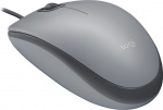 Logitech M110 Silent Mouse, Gray